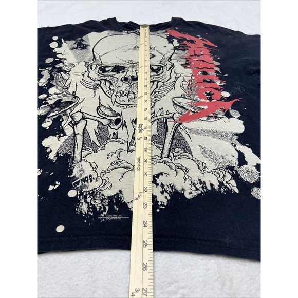 Vtg Y2K Metallica Pushead Double-sided Graphic Band T-shirt Size XL, 2008 Skull - Picture 7 of 8